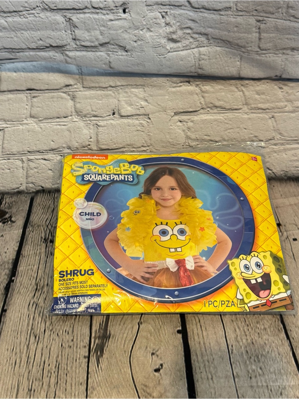 SpongeBob SquarePants Shrug Halloween Costume Accessory